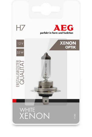 ŻARÓWKA AEG H7 WhiteXenonPlus 50%