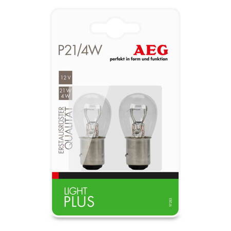 ŻARÓWKI AEG P21/4W, 2 szt.