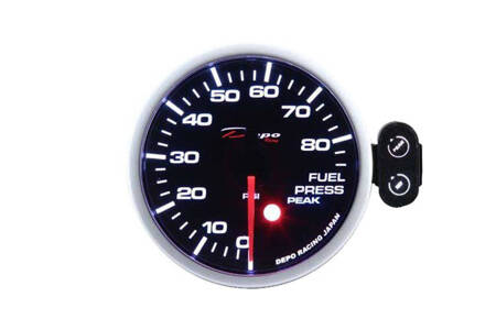 ZEGAR DEPO PK 52mm - FUEL PRESSURE