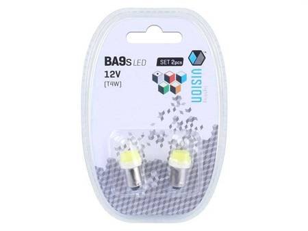 Żarówka VISION T4W BA9s 12V 1x COB LED, biała, 2 szt.