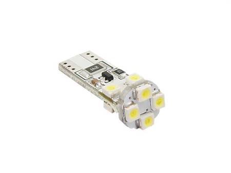 Żarówka VISION W5W (T10) 12V 8x 3528 SMD LED, CANBUS, biała, 1 szt.