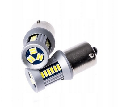 Żarówki 2 SZT LED P21W 1156 30 SMD 4014 CANBUS 24V EPL144