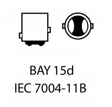 Żarówki Do Auta Led P21/5w 12v Canbus Czerwone