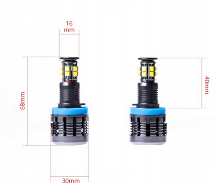 Żarówki LED MARKERY RINGI DO BMW X1 E84 X5 E70 X6 E71