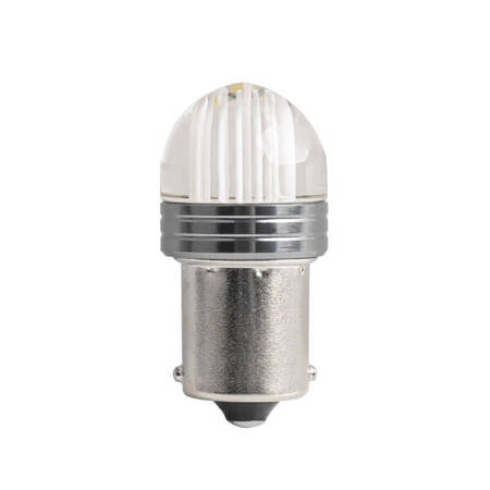 Żarówki LED STANDARD P21W 9SMD 12V Clear white 100 szt AMIO-02954