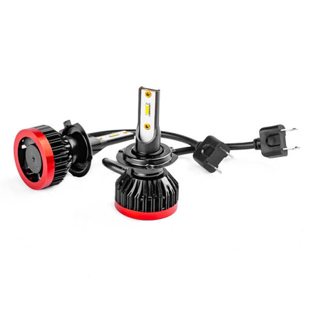 Żarówki samochodowe LED seria BF H7 H18 6000K Canbus AMIO-02242