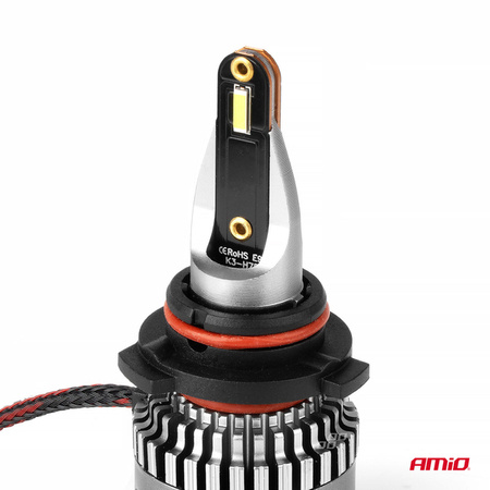 Żarówki samochodowe LED seria K3 HB4 9006 12V 6000K Canbus AMIO-03688