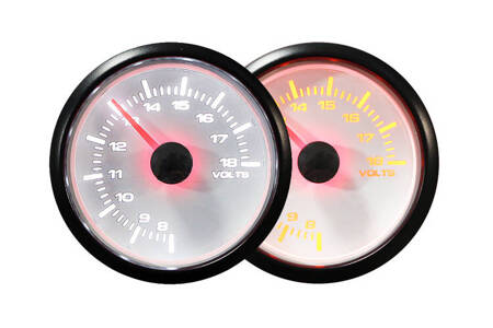 Zegar AUTO GAUGE 52mm STP2W Volt