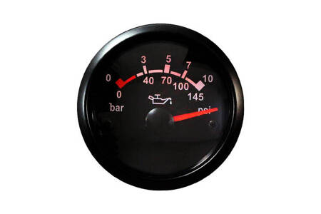 Zegar AUTO GAUGE 52mm T90 Oil Pressure