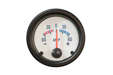 Zegar AUTO GAUGE 52mm TRW Amper