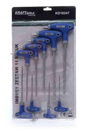 Zestaw 9 kluczy torx KD10247