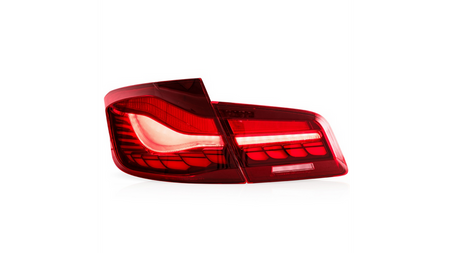 Zestaw Lamp Tylnych Dynamic LED Red BMW 5 F10 2010-2017