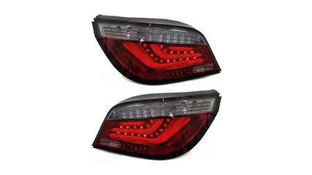 Zestaw Lamp Tylnych LED BAR Red Smoke BMW 5 E60 Facelift 2007-2010