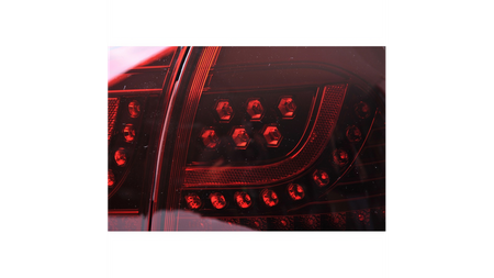 Zestaw Lamp Tylnych LED Dark Red VW GOLF V 2003-2008