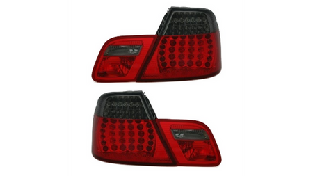 Zestaw Lamp Tylnych LED Red Smoke BMW 3 E46 Facelift 2003-2006