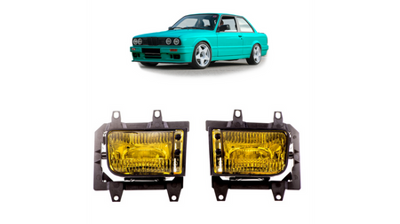 Zestaw lamp przeciwmgielnych Yellow BMW 3 E30 Facelift 1988-1991