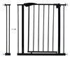 Bramka bezpieczeństwa do futryny+ R7cm - czarna 85-95