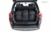 FIAT 500L 2012+ TORBY DO BAGAŻNIKA 3 SZT