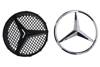 GRILL MERCEDES BENZ W463 G63 LOOK SHINY BLACK (90-18)