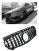 GRILL MERCEDES C117 CLA 13-19  BLACK PANAMERICANA