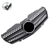 GRILL MERCEDES R230 SL 01-02/06 MATT FLAT BLACK