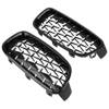 GRILL (NERKI) BMW F30/F31 DIAMEND LOOK BLACK CHROM