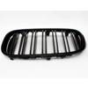 GRILL (NERKI) BMW G11 G12 15- GLOSSY BLACK DOUBLE