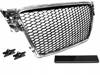 Grill Audi A4 B8 08-11 chrome rs-style