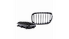 Grill sportowy pojedyncze żeberka Gloss Black  BMW 1 (F20, F21) Hatchback przed liftem 2011-2015