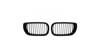 Grill sportowy pojedyncze żeberka Gloss Black BMW 3 E46 Compact Facelift 2001-2005