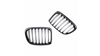 Grill sportowy pojedyncze żeberka Gloss Czarny BMW X1 E84 2009-2015