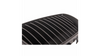 Grill sportowy pojedyncze żeberka Matt Black BMW 1 E81 E82 E87 E88 przed liftem 2004-2007