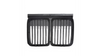 Grill sportowy pojedyncze żeberka Matt Black BMW 3 E30 1987-1994