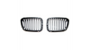 Grill sportowy pojedyncze żeberka Matt Black BMW 3 E46 Compact przed liftem 1998-2001