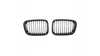 Grill sportowy pojedyncze żeberka Matt Black BMW 3 E46 Compact przed liftem 1998-2001