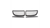 Grill sportowy pojedyncze żeberka Matt Black BMW 3 E90 E91 przed liftem 2005-2008