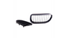 Grill sportowy pojedyncze żeberka Matt Black BMW 6 E63 E64 2003-2010