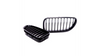 Grill sportowy pojedyncze żeberka Matt Black  BMW 6 (F13) Coupe (F12) Cabrio (F06) Gran Coupe 2011-2018