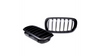 Grill sportowy pojedyncze żeberka Matt Black BMW X5 F15 F85 X6 F16 F86 2013-2018