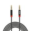 Kabel AUX MINI JACK 3,5mm oplot 200cm AMIO-03270