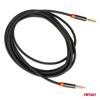 Kabel AUX MINI JACK 3,5mm oplot 200cm AMIO-03270