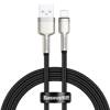 Kabel USB na Lightning Baseus Cafule 2.4A 1m czarny