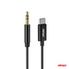 Kabel audio USB-C na AUX Mini Jack 3.5mm 1m AMIO-04294