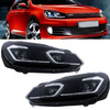 LAMPY PRZEDNIE VW GOLF 6 08-12 CHROME LOOK GOLF7,5