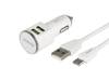 Ładowarka MYWAY 12/24V 2x USB 3.4A + kabel z wtyczką USB-C