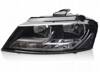 Lampa lewa reflektor black do Audi A3 8P 08-12