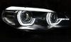 Lampy Bmw X5 E70 07-10 Ringi 3d Drl Blk Xenon Afs