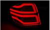 Lampy Mercedes M-klasa w164 05-08 red smoke led