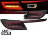 Lampy diodowe Toyota GR86 21-  BLACK SMOKE LED BAR