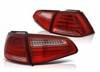 Lampy diodowe Vw Golf VII 7 13- red white led bar